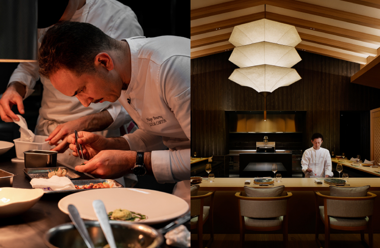 フレンチ界を牽引するパリの名店「ルカ・カルトン」×ROKU KYOTO2026年2月19日(木)一夜限りのフォーハンズ・ディナーを16名様限定で開催