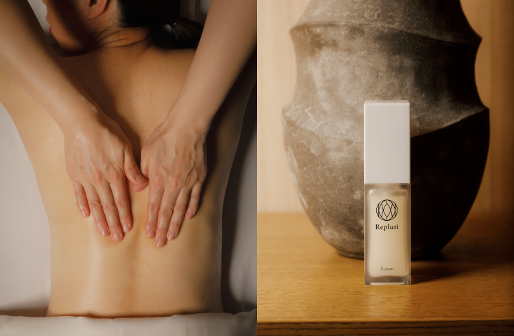 「KYOTO ELEMENTS iPS」iPS細胞抽出成分配合の美容液を用いたスパメニュー